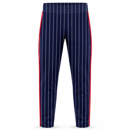 Navy Pinstripe Baseball Pants